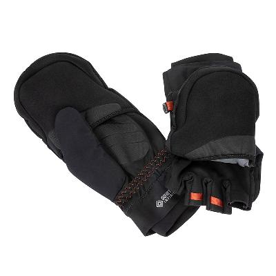 Simms Freestone Half Finger Mitt - Black - XL